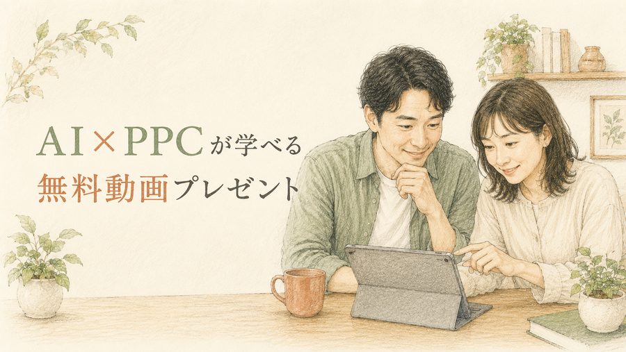 AI×PPCが学べる無料動画プレゼント